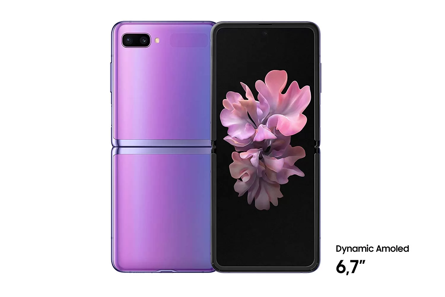Buy Samsung Galaxy Z Flip 8GB/256GB SM-F700 Mirror Purple