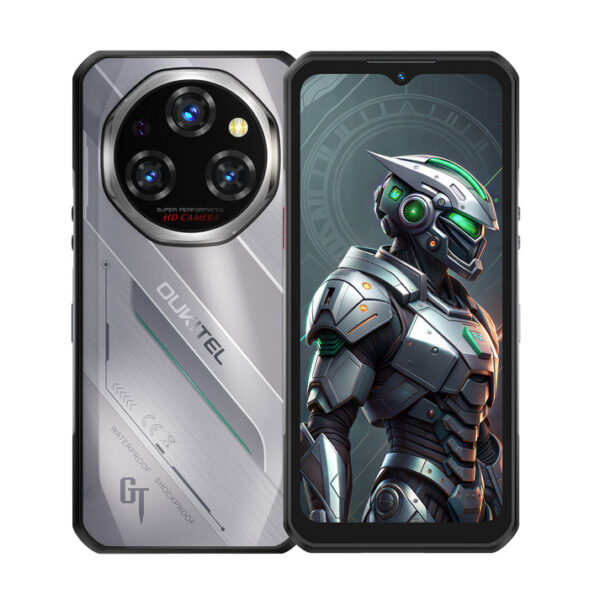 OUKITEL WP62 5G 16GB/512GB Dual Sim Silver (Rugged Phone) – Global Version