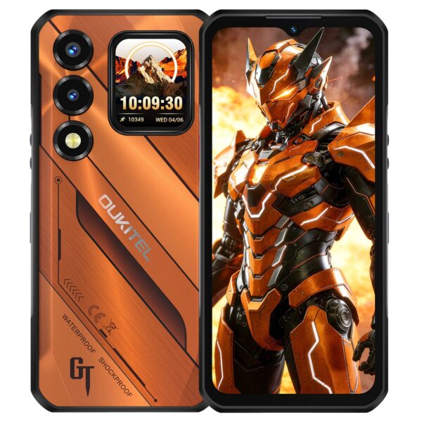 OUKITEL WP66 5G 12GB/512GB Dual Sim Orange (Rugged Phone) – Global Version