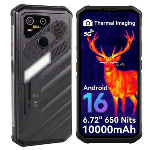 AGM X7 Pro 5G Thermal Imaging 6GB/256GB Dual SIM Black (Rugged Phone) – Global Version